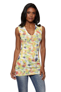 ABBY Fitted V-Neck Tank