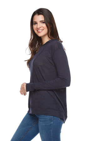 ALIA Long Sleeve Thumbhole Hoodie