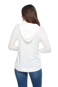 ALIA Long Sleeve Thumbhole Hoodie