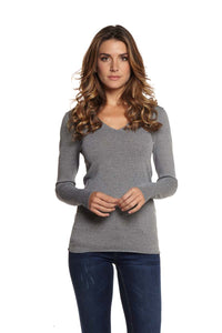 ALLIE Long Sleeve V-Neck