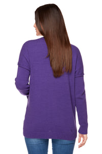 ALYSSA Two Rolled Pocket Cardigan