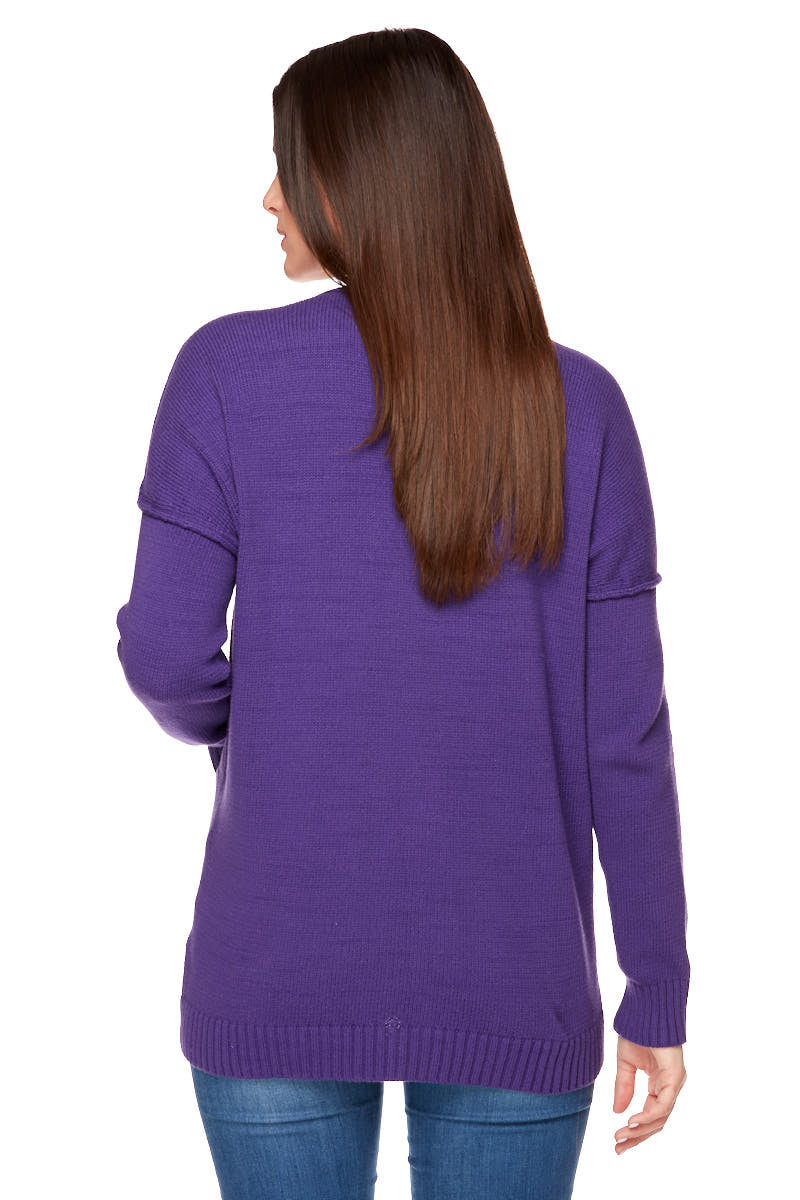 ALYSSA Two Rolled Pocket Cardigan