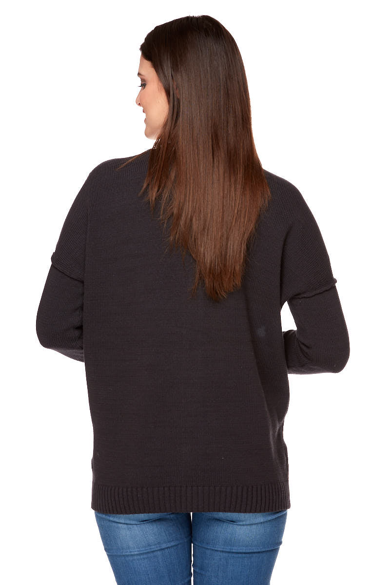 ALYSSA Two Rolled Pocket Cardigan