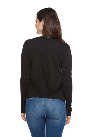 AMELIA Small Scoop Pleat Back Long Sleeve