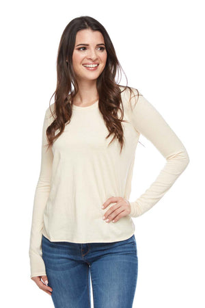AMELIA Small Scoop Pleat Back Long Sleeve