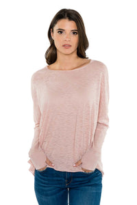ANIKA Relaxed Long Sleeve Thumbhole Tee