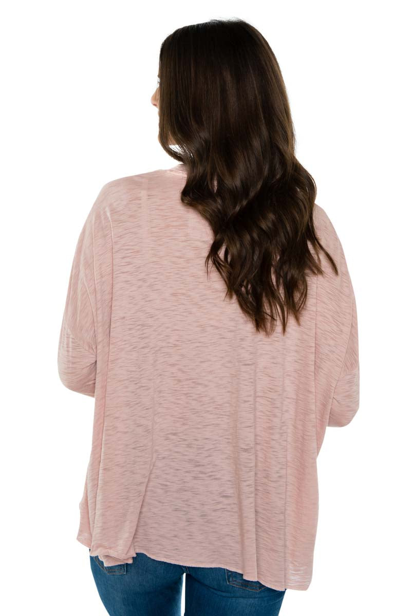 ARIA Boxy Long Sleeve V-Neck