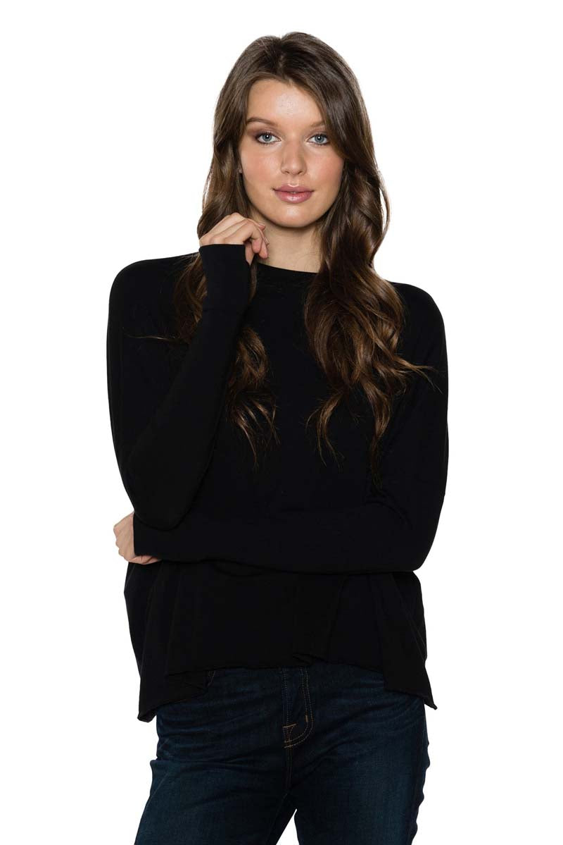 ARIANA Long Sleeve Thumb Hole Crewneck