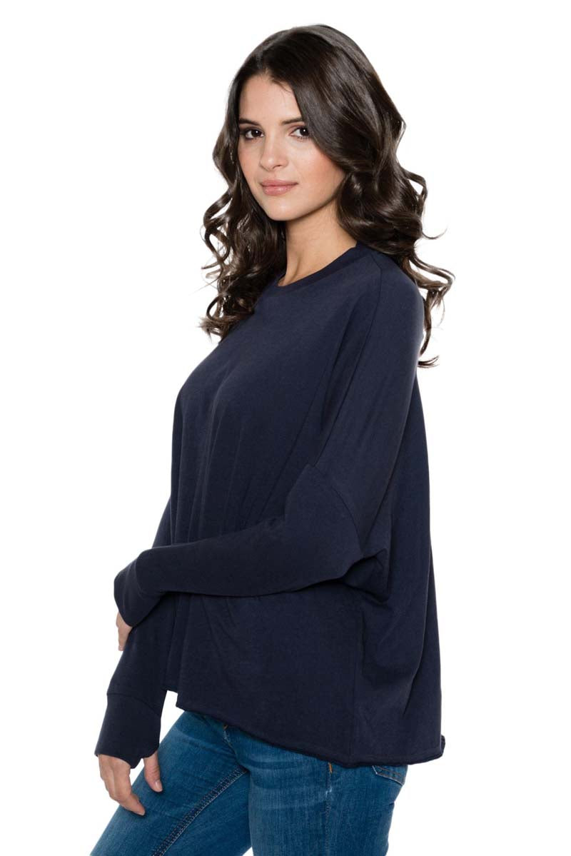ARIANA Long Sleeve Thumb Hole Crewneck