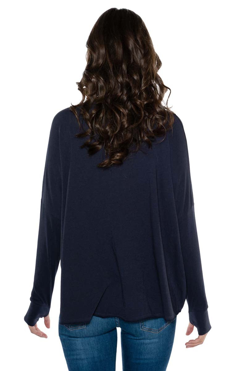 ARIANA Long Sleeve Thumb Hole Crewneck