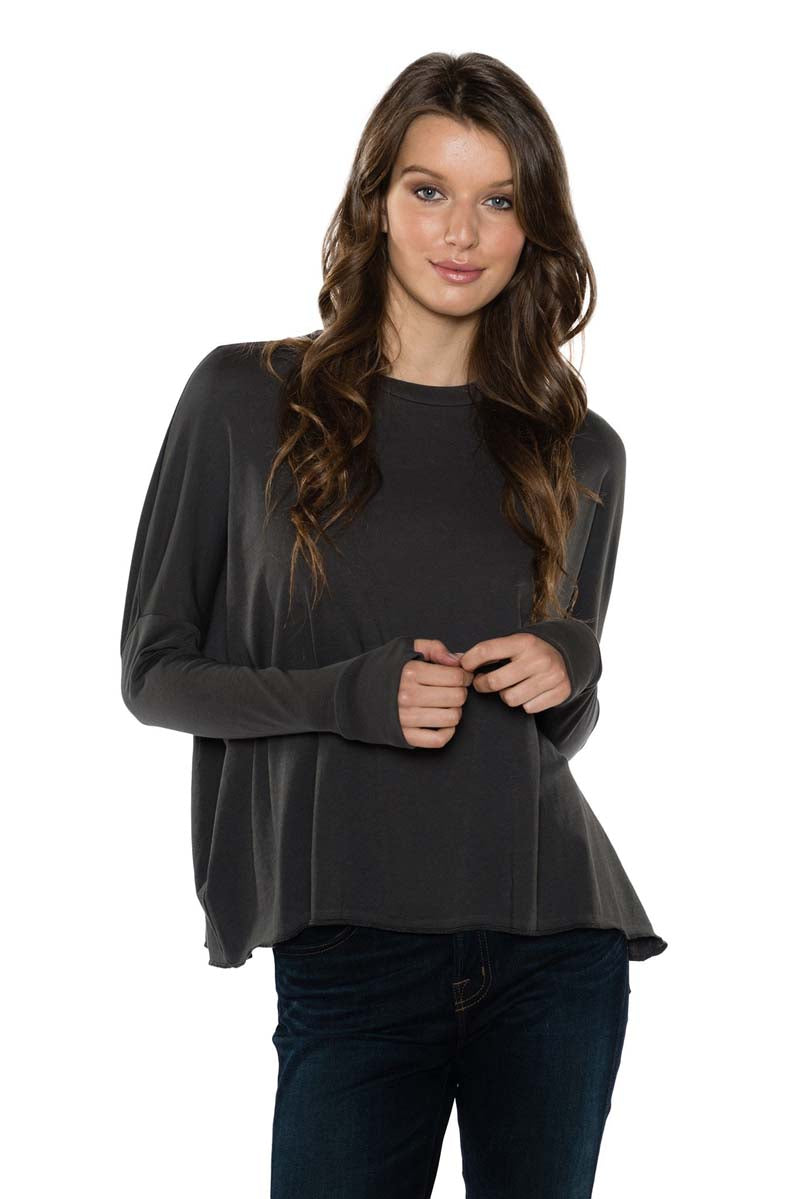 ARIANA Long Sleeve Thumb Hole Crewneck