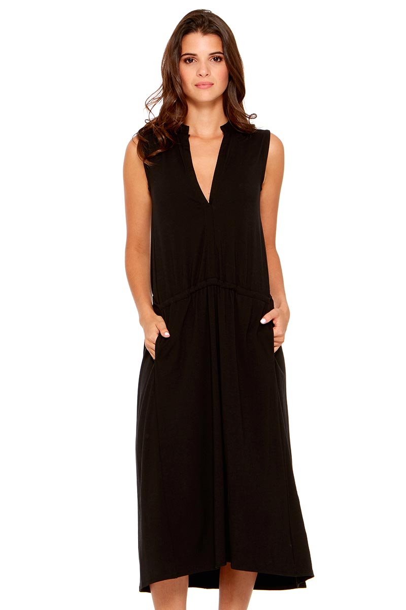 CANDICE Calf Length Dress