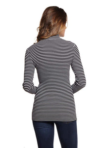 CARLY Ribbed Long Sleeve