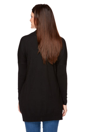 CARMEN Loose Turtleneck Sweater With Pockets