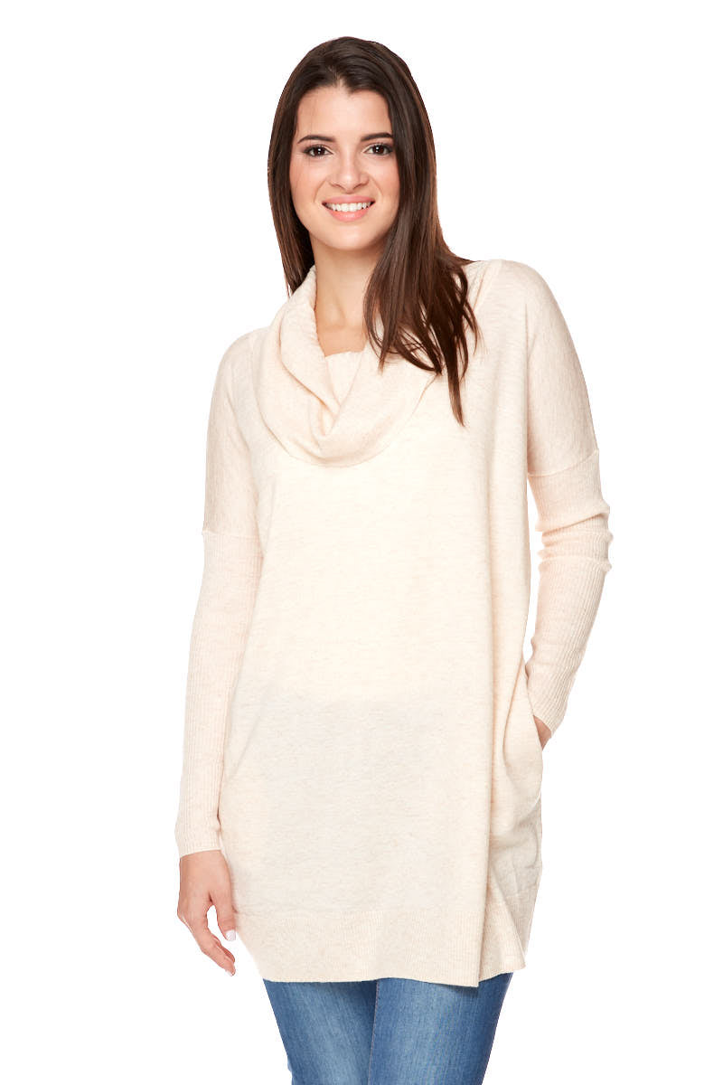 Loose turtleneck deals sweater
