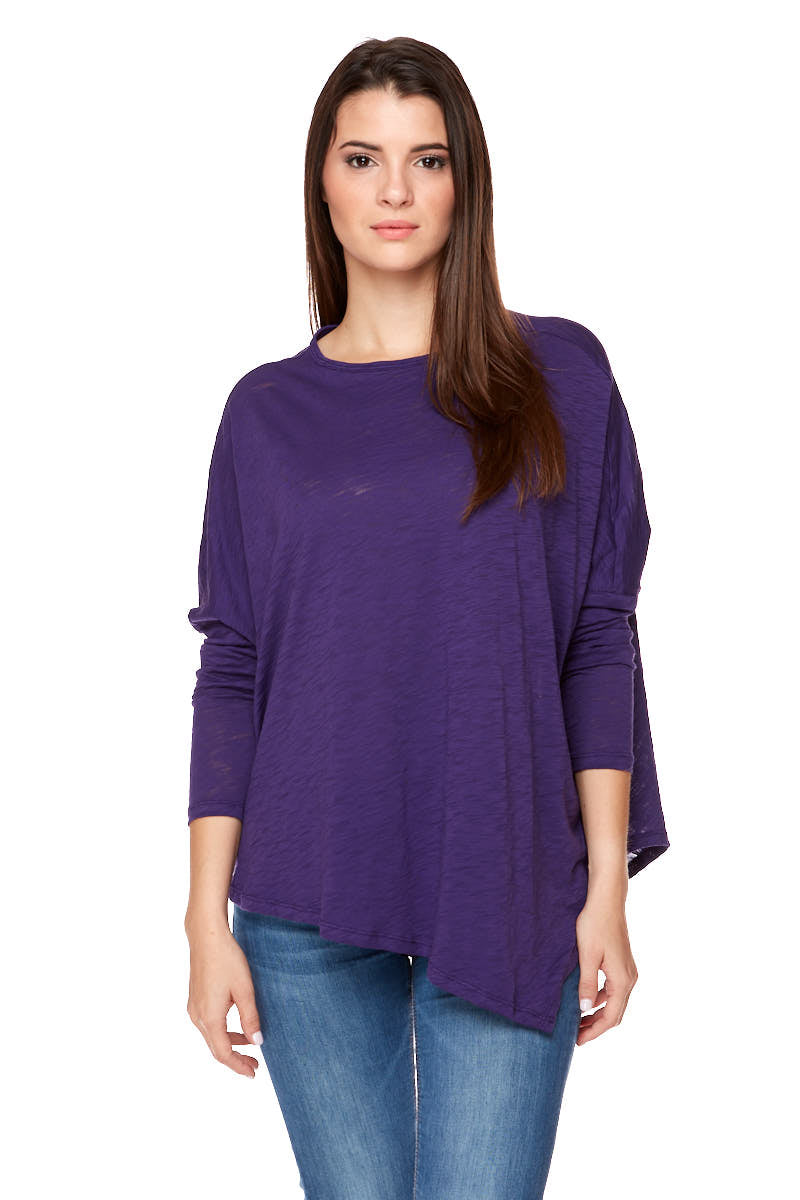 Charlotte Angled Long Sleeve Top