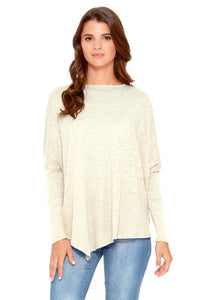 Charlotte Angled Long Sleeve Top