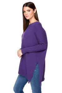 GINA Relaxed Fit Angled Bottom Sweater