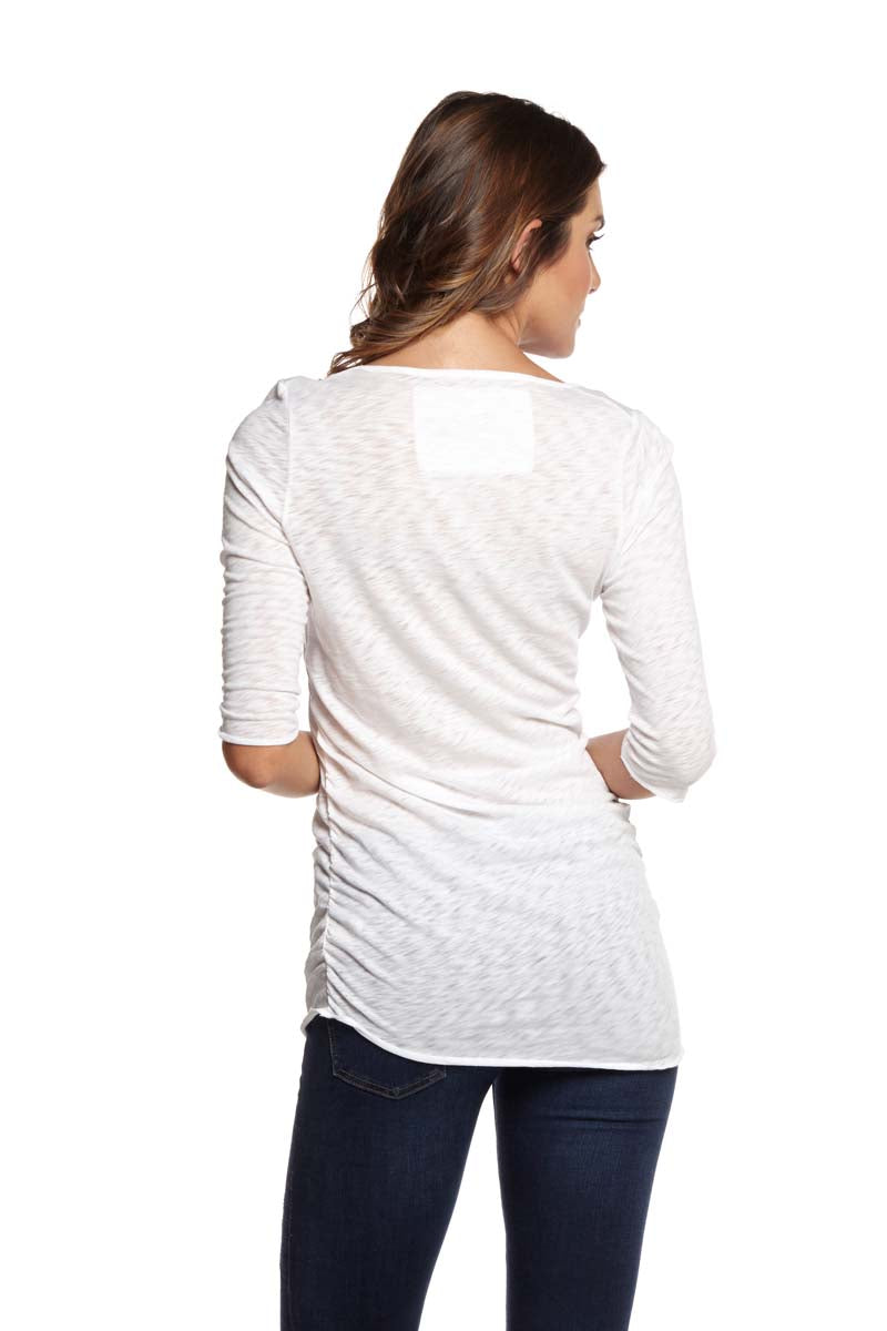 HARPER ¾ Sleeve V-Neck Top