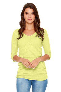 HARPER ¾ Sleeve V-Neck Top