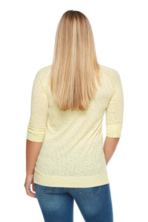 KATIE Relaxed Fit Raglan V-Neck