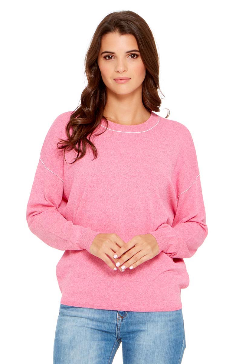 KELSEA Drop Shoulder Boxy Sweater