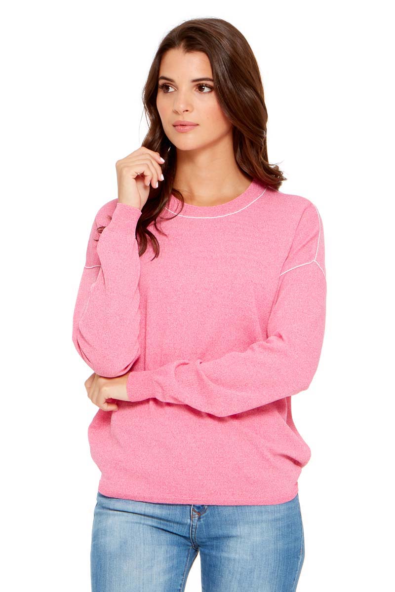 KELSEA Drop Shoulder Boxy Sweater