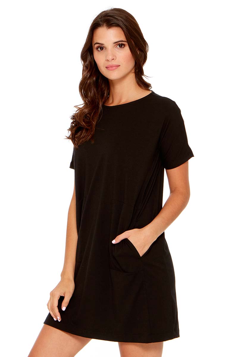 Short sleeve jersey dress 2025