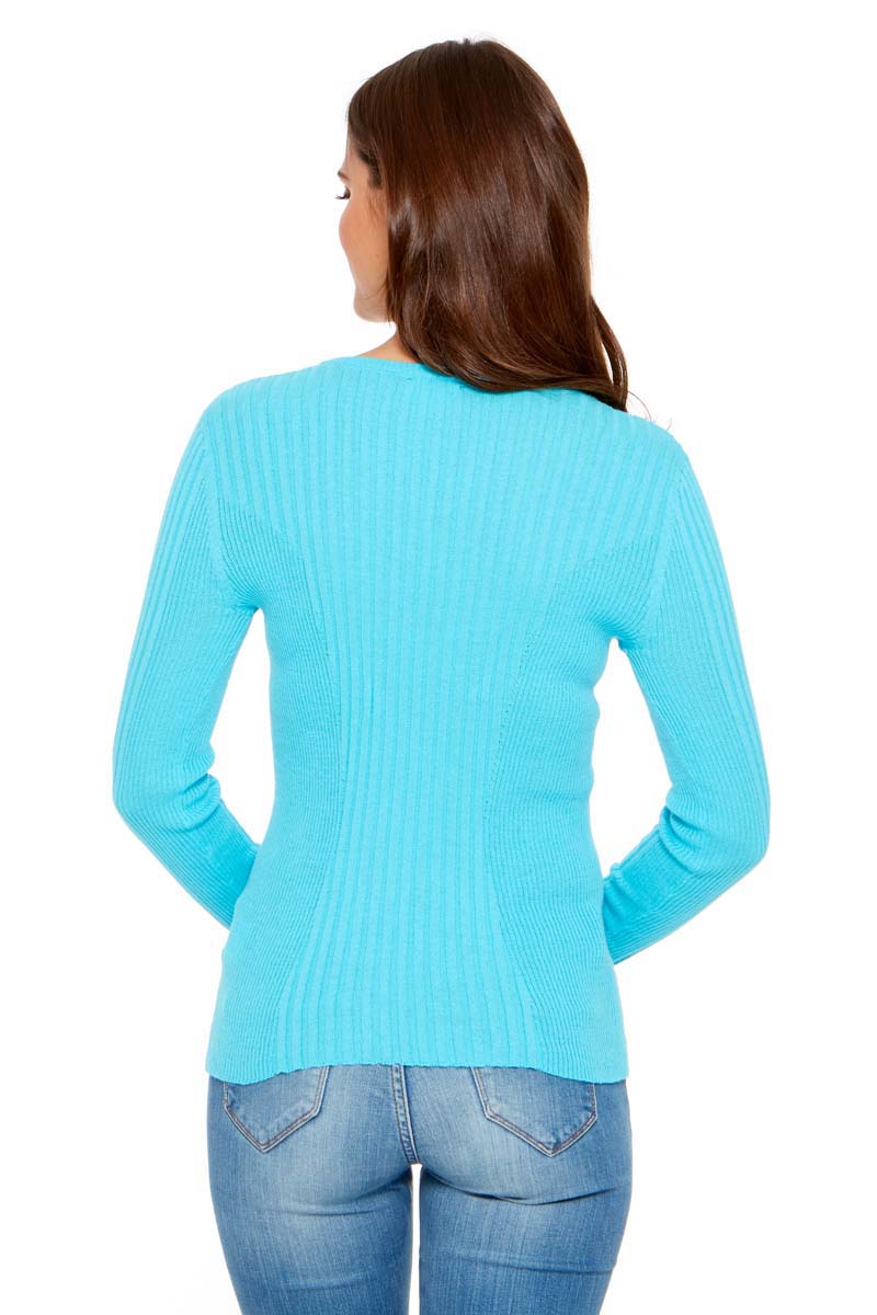 LELA Lightweight Ribbed Sweater