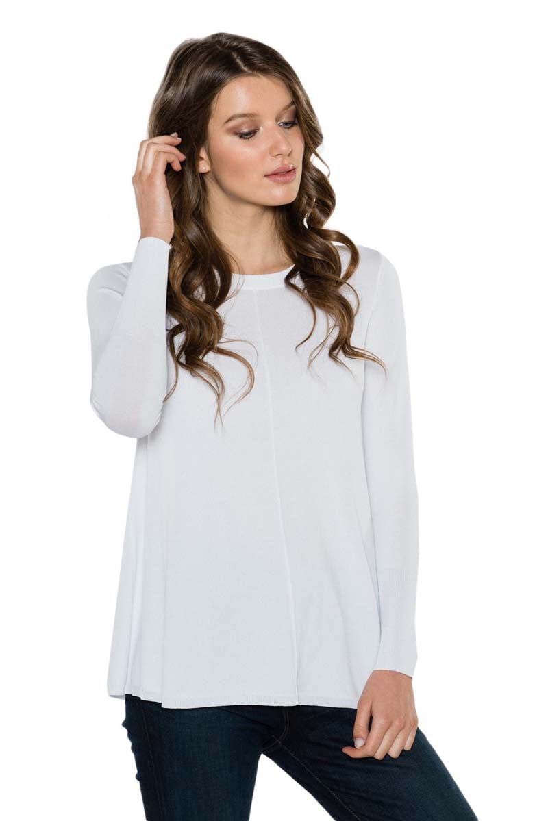 LUNA Scoop Neck Long Sleeve