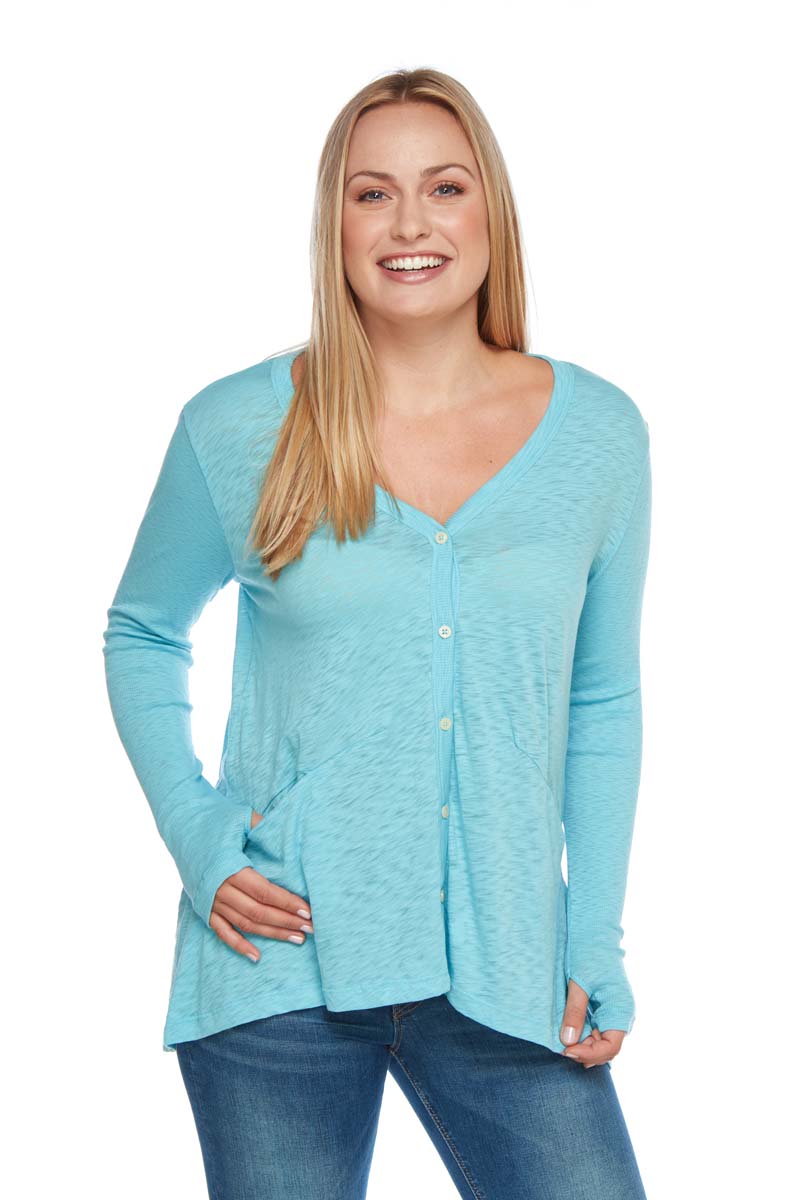 NIKKI Light Weight Thumbhole Cardigan