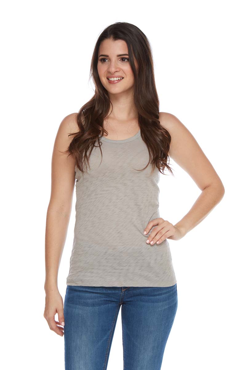 QUINN Racer Back Scoop Tank Top