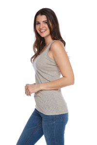 QUINN Racer Back Scoop Tank Top
