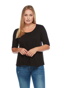 SARA Scoop Neck 3/4 Sleeve