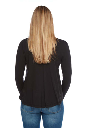 SASHA Scoop Neck Long Sleeve