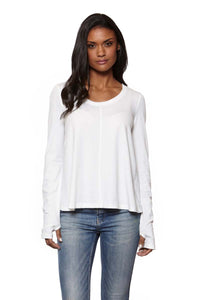 SASHA Scoop Neck Long Sleeve
