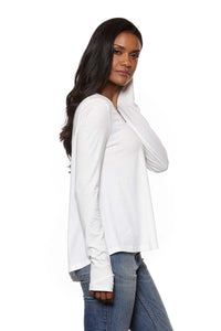 SASHA Scoop Neck Long Sleeve