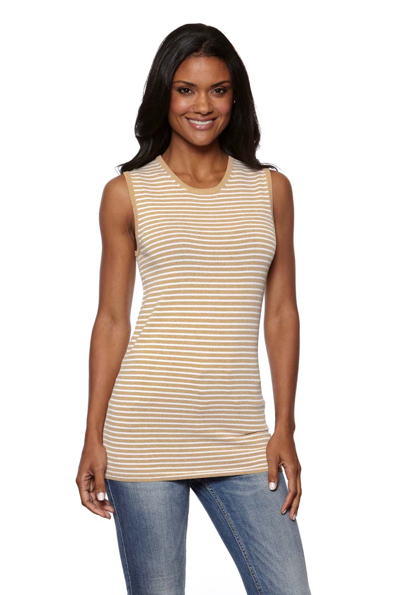 TONI Fitted Crewneck Tank