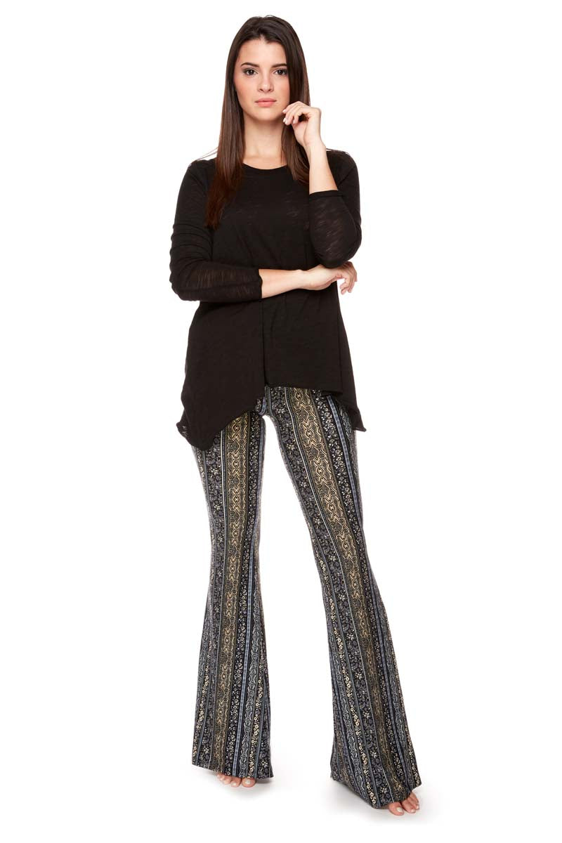 VICTORIA  Fitted Flared Pant